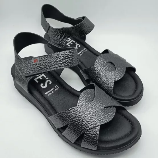 PEPE MENARGUES MOD. 10496, SANDALIA STAR PLOMO - Imagen 2