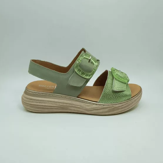 DOCTOR CUTILLAS MOD. 46019, SANDALIA VERDE