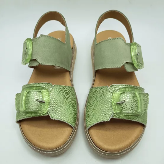 DOCTOR CUTILLAS MOD. 46019, SANDALIA VERDE - Imagen 4