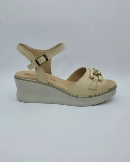 PITILLOS MOD. 11062, SANDALIA CREMA