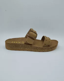 MYSOFT MOD. 26M063, SANDALIA NATURAL