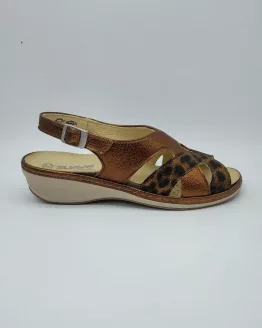 SUAVE MOD. 3000, SANDALIA GLOSSY-HYENA