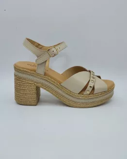 PITILLOS MOD. 30213, SANDALIA CREMA