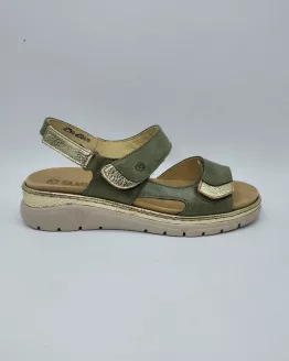 SUAVE MOD. 3351, SANDALIA HUNTER VERDE