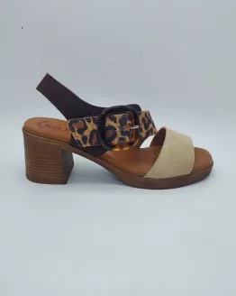 EVA FRUTOS MOD. 6620, SANDALIA SER MARRÓN