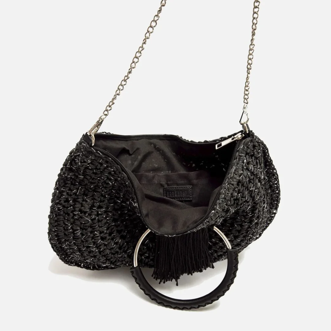 MARIAMARE MOD. C59535, BOLSO TEMPO NEGRO - Imagen 4