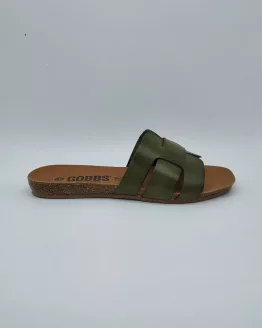GOBBS MOD. 441001, SANDALIA VERDE MILITAR