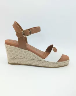 MYSOFT MOD. 25M153, SANDALIA BLANCO