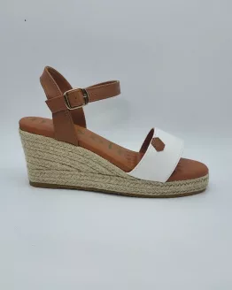 MYSOFT MOD. 25M153, SANDALIA BLANCO
