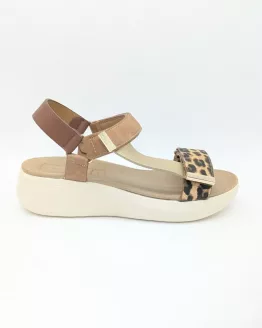 MYSOFT MOD. 26M364, SANDALIA LEOPARDO
